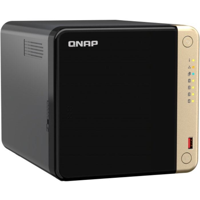 QNAP TS-464-8G Servidor NAS de 4 bahías con 8 GB RAM QNAP TS-464-8G Servidor NAS de 4 bahías con 8 GB RAM
